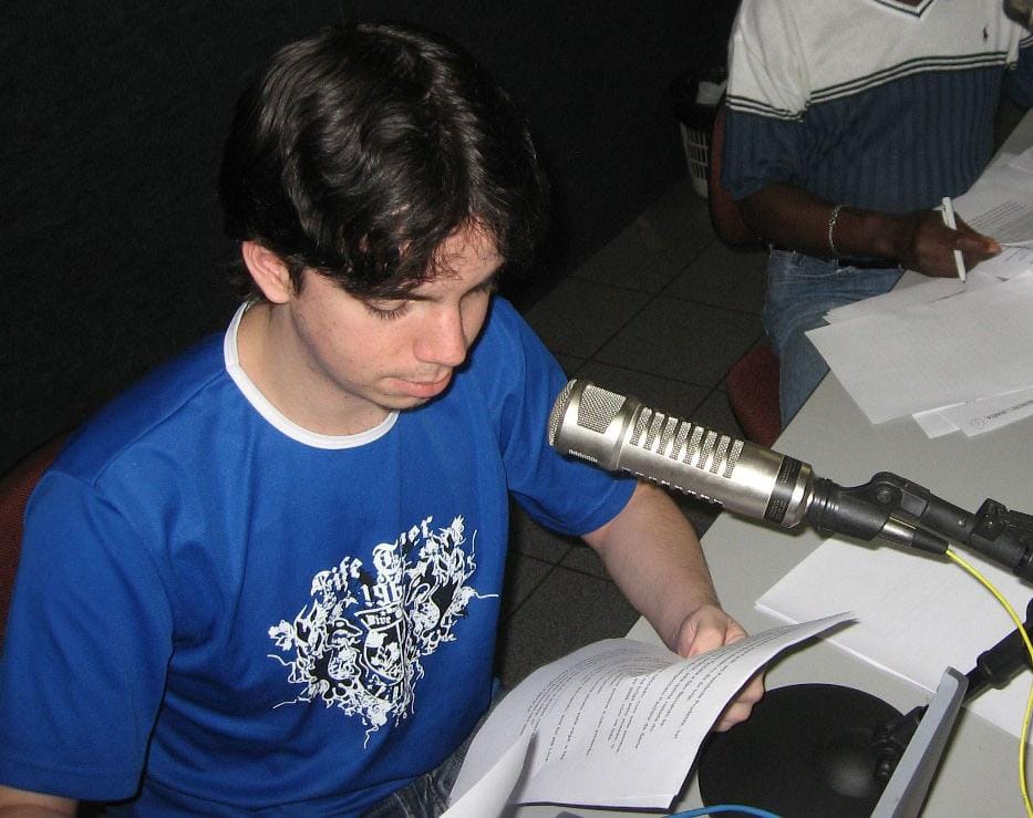 Jornalista na radio esportiva